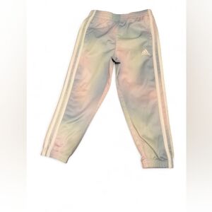 Adidas Kids Size 4 Girls Pastel Tie Dye Trackpants